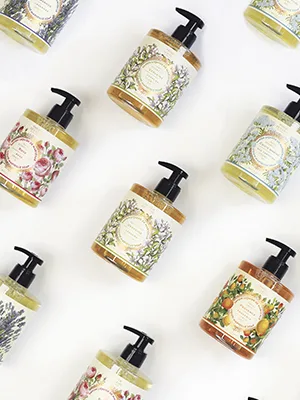 Panier des Sens Lavender Liquid Marseille soap - Made in France 97% natural - 16.9floz/500ml - Liquid soap