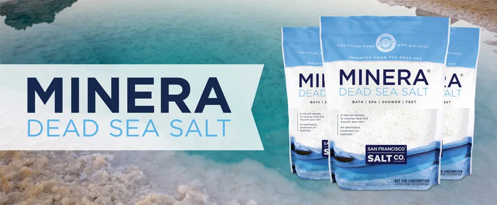 Minera Dead Sea Salt - 5 lb. Coarse Grain Bulk Bag - product information 2