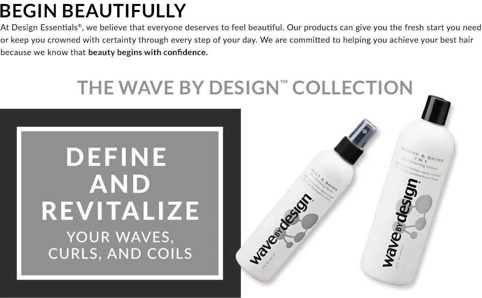Design Essentials Wave By Design Mist & Shine Dry Finishing Spray - Moisturizes & Add Shine - 8 Oz - product information 2