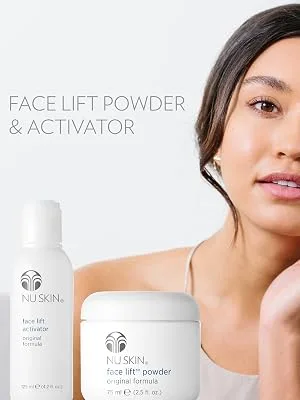 Nu Skin Face Lift with Activator (Original Formula) - NuSKin Facelift Powder & Activator