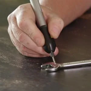 General Tools Cordless Engraving Pen for Metal - Diamond Tip Etching Tool for Engraving Toys  Sporting Goods  & Glass Gifts - engraver, personalize, cordless engraving