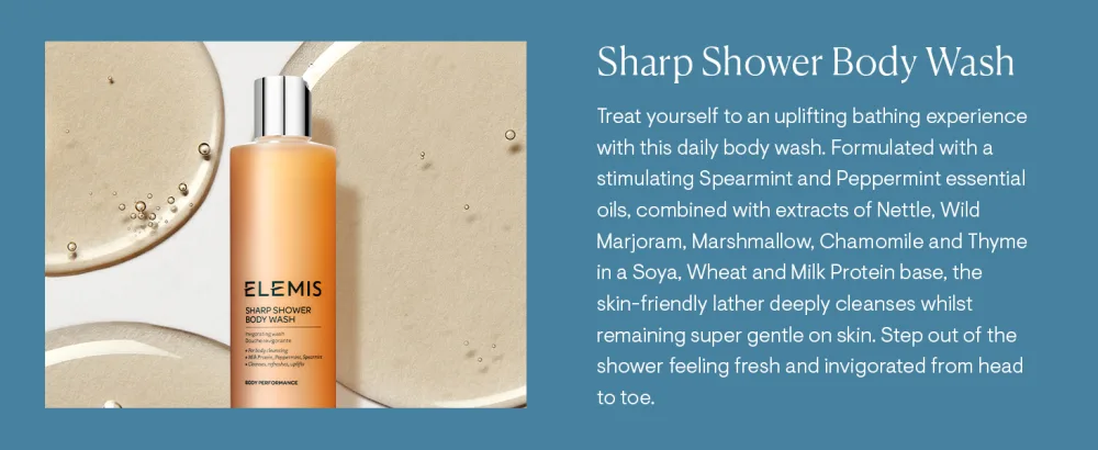 ELEMIS Sharp Shower Body Wash  10 Fl Oz - elemis