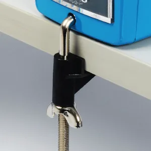 CARL Angel-5 Pencil Sharpener  Blue - clamp down on table