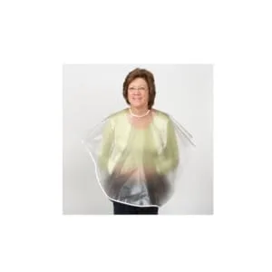 SP Ableware Deluxe Shampoo Cape with Hook-and-Loop Neck Closure - Black (764331000) - product information 3