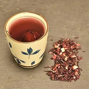  Chabioth Chabioth - Organic Dried Hibiscus Flowers 200g (Bissap Karkad ) - packaged in France - biodegradable bag - hibis