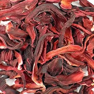 Chabioth Chabioth - Organic Dried Hibiscus Flowers 200g (Bissap Karkad ) - packaged in France - biodegradable bag - hibis