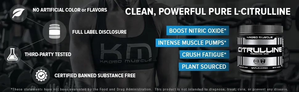 Kaged Muscle Citrulline - product information 2