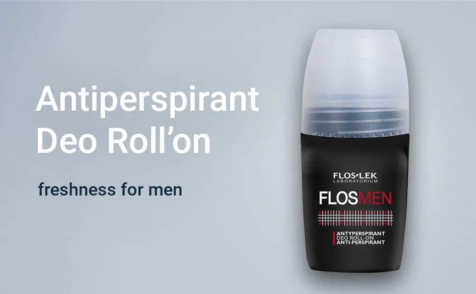 FLOSLEK FLOSLEK Antiperspirant Roll-On Deodorant 50 ml 12 Hour Protection Anti-Sweating For All Skin Types - product information 1