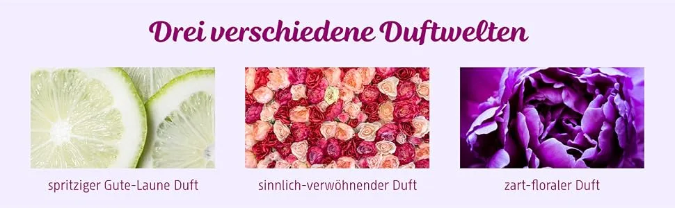  Dresdner Essenz Dresdner Essenz Gift Set "For You" - Soothing Shower Gel - Unisex - Vegan - 3 x 75 ml - Bannière Parfumé Mondes
