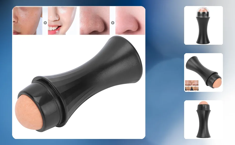  Shipenophy Shipenophy Oil Control Volcanic Roller Mini Volcanic Face Roller Volcanic Roller Facial skin care for acne-prone skin. - 1410210068411-1