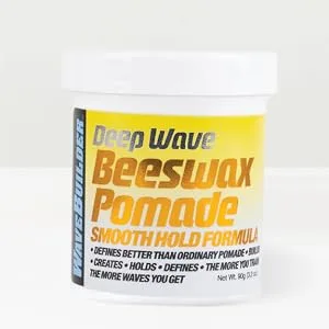 Wavebuilder Deep Wave Beeswax Pomade Smooth Hold Formula - Deep Wave Beeswax