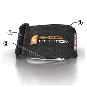 Shock Doctor Tennis Elbow Support Strap Unisex Multi - tennis elbow support strap features, tennis elbow support strap technology, shock doctor technology