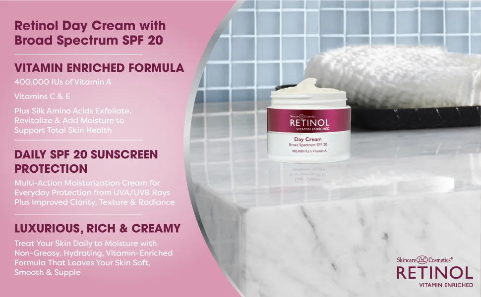 Skincare LdeL Cosmetics Day Cream with SPF 20 2.25 oz - product information 4