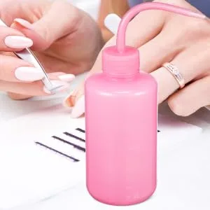 HONMEET 2pcs Eyelash Shampoo Bottle Water Bottle For Eyelash Extensions Water Container Soft Bottle False Eyelashes Plastic Wash - product information 5