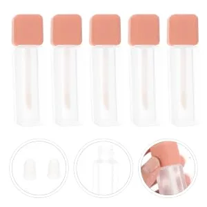  HONMEET Set of 5 Mini 6ml Leak-Proof Lipstick Bottles - product information 1