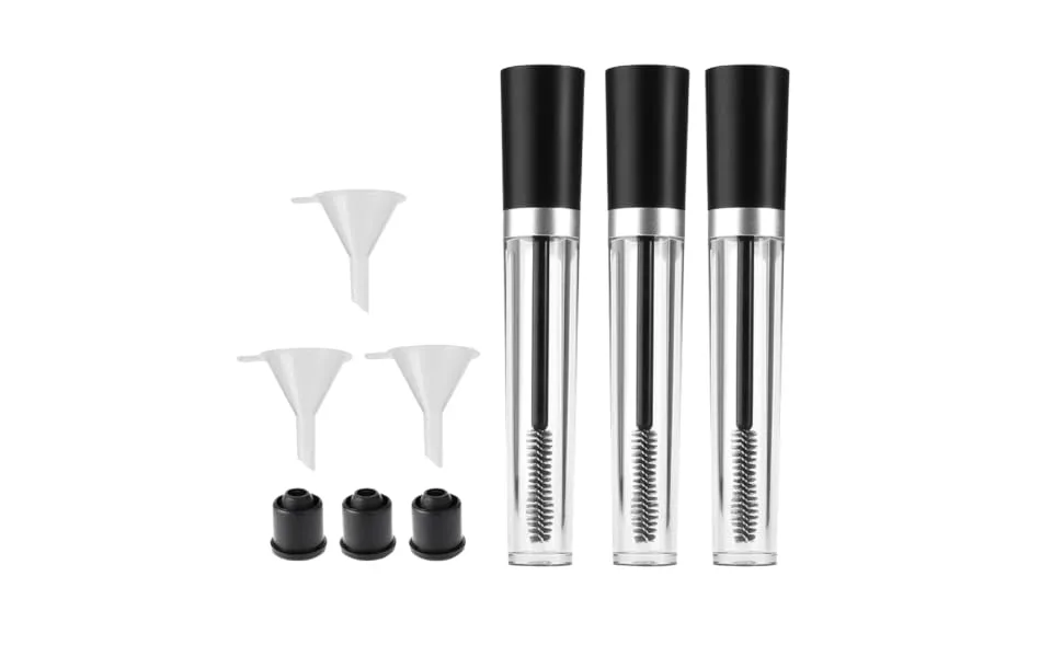  HONMEET 3 Pieces Eyelashes Solution Sub-Bottle Bottles Filling - product information 1