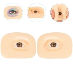  HONMEET 1 Makeup Practice Skin Set Eyeshadow Training Board Makeup Training Eyes Skin Makeup Skin Mold Reconcile Silica Gel Consumables - product information 1