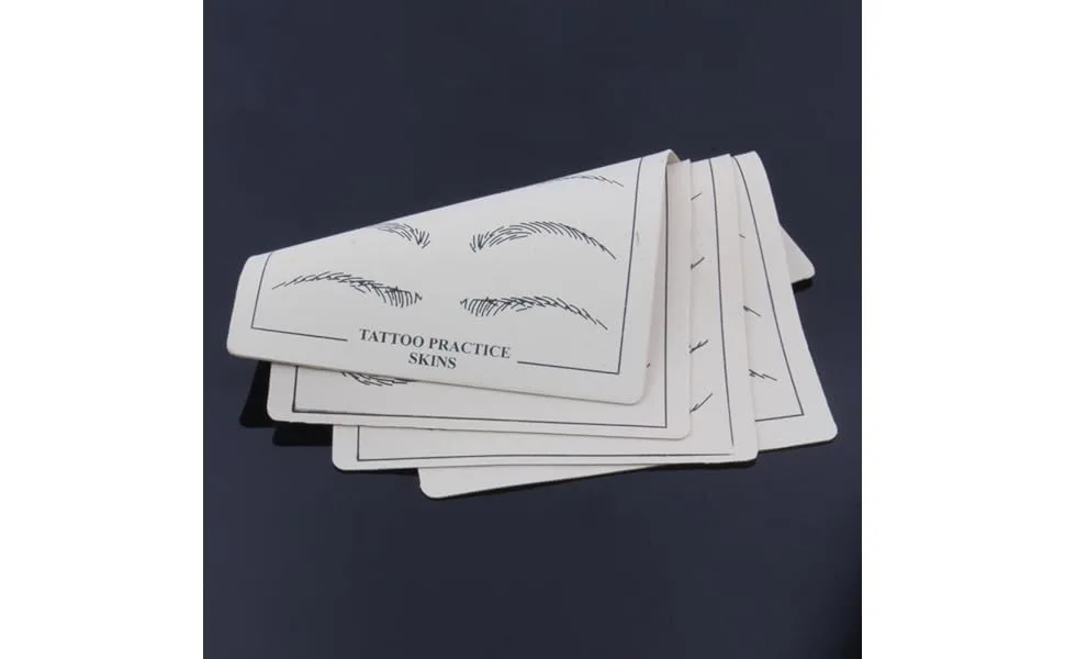  HONMEET 6 Pieces Skin Microblading Eyebrow Practice Eyebrow Skin Forming Eyebrow Eyebrow Size Eyebrow - product information 6