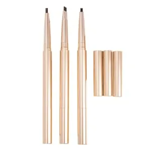  HONMEET 3 x Double Ended Eyebrow Pencil - Brown - Black Pencils - Dark Brown - Make-Up Pen - Eyebrow Pencil - Eyeliner - Eyebrow Pencil - product information 3