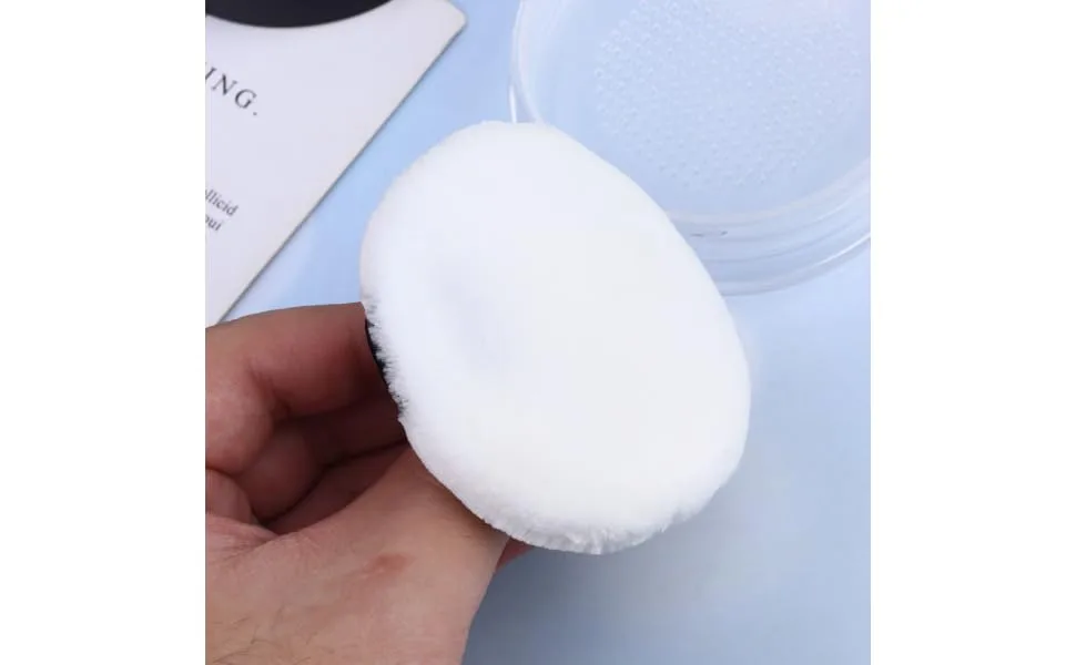  FOYTOKI Powder Box With Compartment Container Makeup Containers Powder Case Makeup Powder Puff Make Up Cosmetic Travel Makeup Powder - product information 3