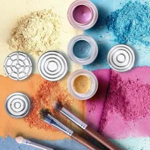 MERRYHAPY Fun Makeup 22 Refillable Aluminum Cases for Eyeshadow and Lipstick Ideal for Travel and Home - product information 6
