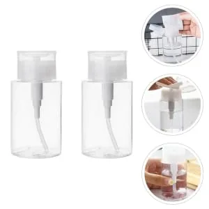  MERRYHAPY MERRYHAPY Set of 2 150ml Makeup Pump Bottles for Toner and Cleanser - product information 6