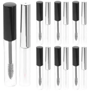  FOYTOKI Set of 2 Mascara Bottles 20 Refillable 10ml Lip Gloss Tubes Leak-Proof Containers for Cream - product information 3