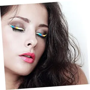  MERRYHAPY MERRYHAPY Eyeliner Stickers for Stage Performance Easy-to-Apply Self-Adhesive Makeup Stickers for Women Set of 4 - product information 1