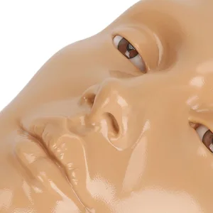  Cryfokt 5D Silicone Reusable Makeup Mannequin Face Board with 20ml Makeup Remover Oil Eyeshadow for Complete Practice - 1416230074414-3