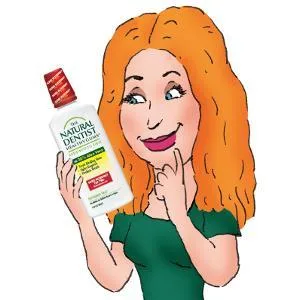 The Natural Dentist Healthy Teeth Fluoride Anticavity Mouth Wash  16.9 Oz - product information 2