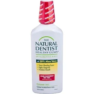 The Natural Dentist Healthy Teeth Fluoride Anticavity Mouth Wash  16.9 Oz - product information 3