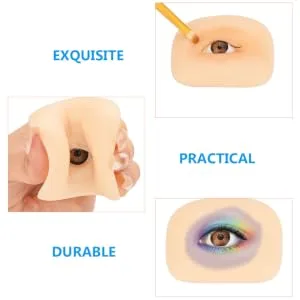  MERRYHAPY MERRYHAPY 1 Set practice skin makeup board eyeshadow training model makeup beginner Training eyeshadow eyeshadow makeup board - product information 1