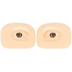  MERRYHAPY MERRYHAPY 1 Set practice skin makeup board eyeshadow training model makeup beginner Training eyeshadow eyeshadow makeup board - product information 2