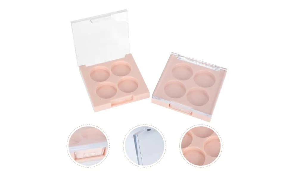  CIMAXIC Makeup organizer with eyeshadow compartment small container for cosmetics such as blush and lipstick - product information 2
