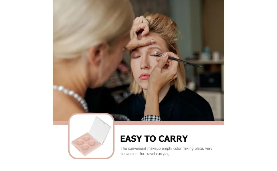  CIMAXIC Makeup organizer with eyeshadow compartment small container for cosmetics such as blush and lipstick - product information 5