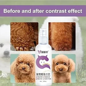  Bexdug Detangling spray for pets 100ml deodorizing dog grooming anti-static nourishing detangling for dog hair pH balanced Bexdug - Contrôle amélioré du parfum