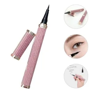  MERRYHAPY MERRYHAPY Liquid Eyeliner Liquid Liner Eyelash Glue Pen Women's Eyeliner Pen Glue for Dense Eyelashes Missing Pink Makeup Set - product information 4