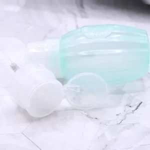  MERRYHAPY MERRYHAPY 4Pcs Nail Press Bottle Travel Lotion Bottles Containers For Liquids Container Plastic Lotion Resurrection Water Spin Nail Removal - product information 4