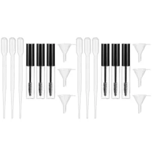  Gogogmee 10ml Glass Refillable Vial Set For Cosmetic Sample Containers For Lip Tubes And Eyeliner - product information 2