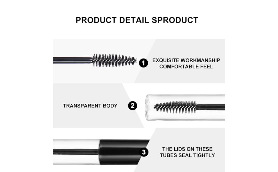  Gogogmee 10ml Glass Refillable Vial Set For Cosmetic Sample Containers For Lip Tubes And Eyeliner - product information 7