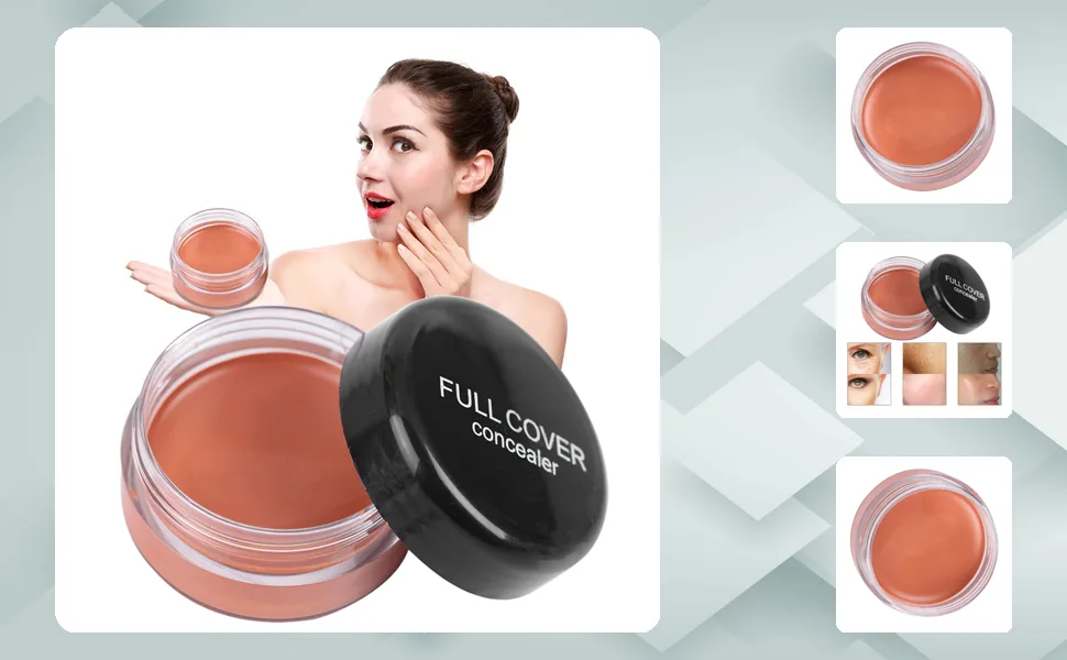  HELEVIA Popfeel 5 Colours Concealer Concealer Concealer Eye Bags for Acne Make-Up (FC04) - JM16009-04-1