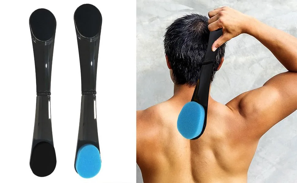  Meindin Tanning applicator reusable folding tanning applicator for cream and lotion back applicator for tanning lotion mousse - Applicateur de lotion pour le dos