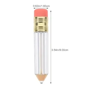  Gogogmee 12 Pieces Sample Packaging Tubes Cute Lip Gloss Tubes Lip Gloss Tube Container Lip Gloss Pencil Lip Gloss Refillable Tubes - product information 1