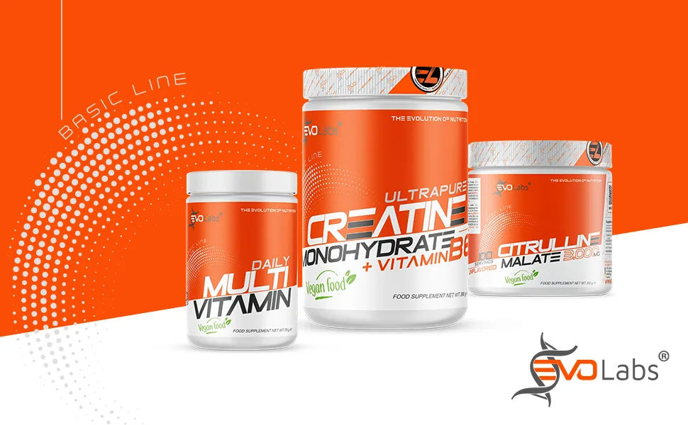  EVOLabs Citrulline Malate 300g Highly dosed pump booster for maximum performance | Vegan & perfectly soluble | Citrulline powder for optimal muscle supply - EVOLabs Basic Line
