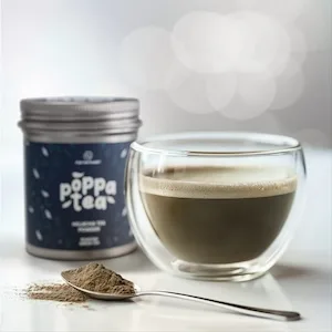  PoppaTea Hojicha Tea Powder by PoppaTea (2 x 50g Bags) - aplus content image