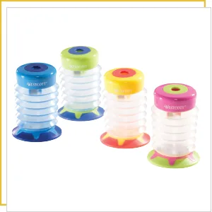 Westcott 15234 2-Hole Manual Crayon and Pencil Sharpener for School  Assorted Colors 2-Hole Crayon and Pencil - manual sharpeners, westcott sharpeners, westcott brand