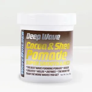 WAVEBUILDER Cocoa & Shea Pomade 3 OZ - Deep Wave Coco & Shea Pomade