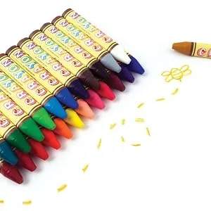 OOLY  Natural Beeswax Crayons  Set of 24 (133-50) - appeel