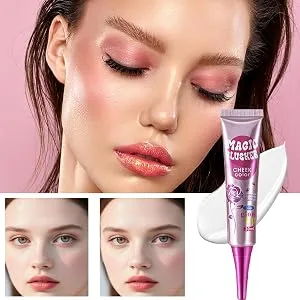  Stronrive Liquid Blush - Thermal Effect Rosy Cream for Natural Cheeks | Blendable Cosmetic for Outings Travel Dates and Events - Fini Naturel Amélioré