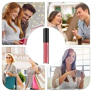  Bexdug Women's Lip Gloss - Long-Lasting Intense Volume Shine | Waterproof Moisturizing Stick for Daily Care Evenings & Family Time - Résultat Uniforme